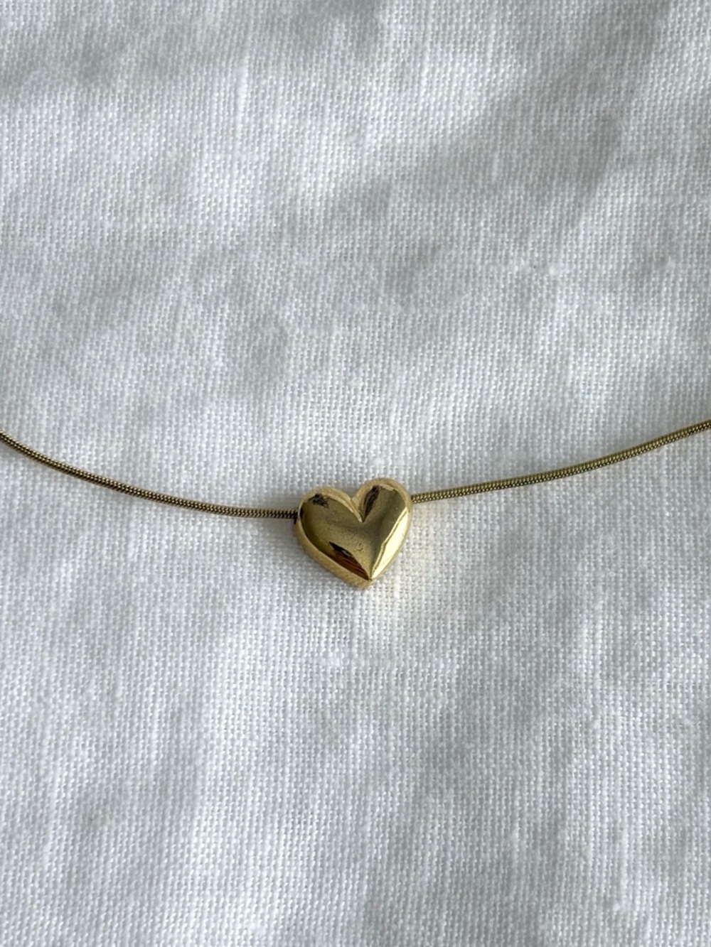 Gold Heart Necklace